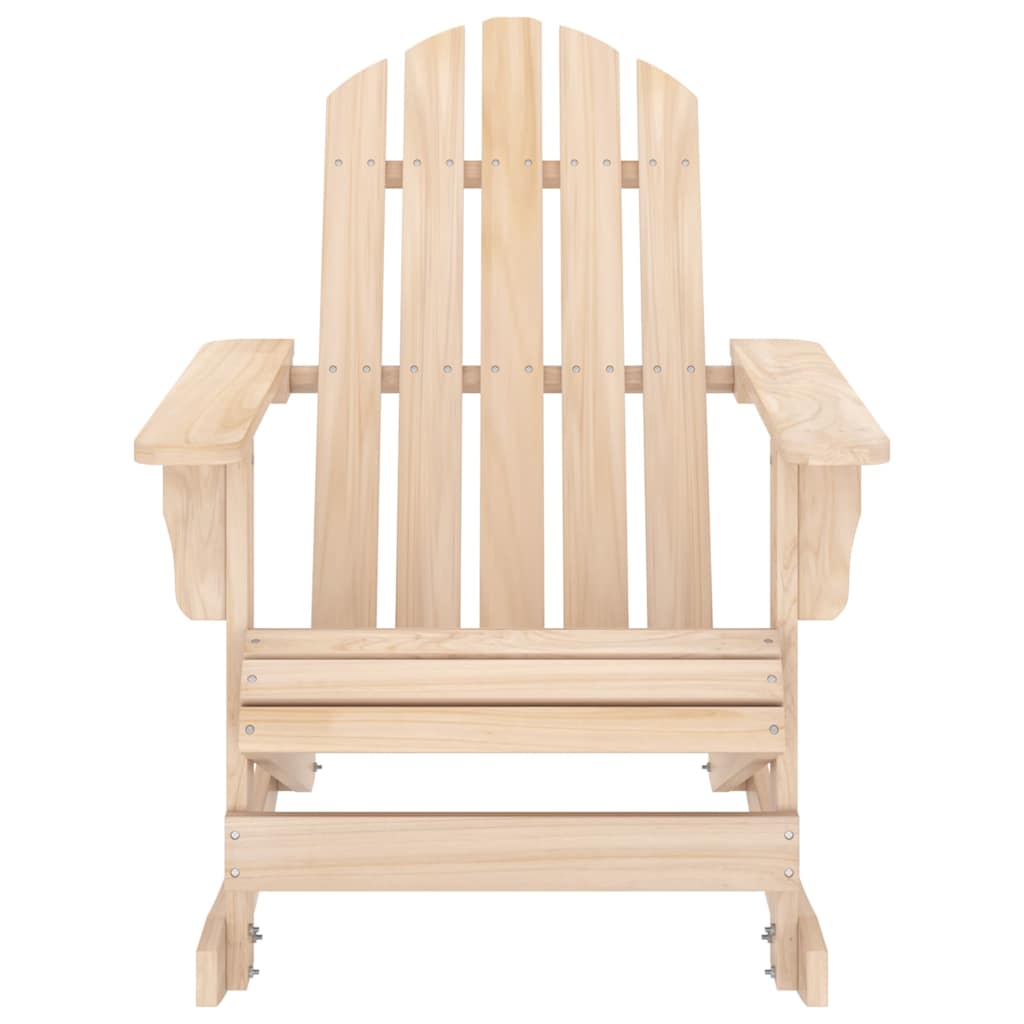 Cadeira adirondack de baloiçar para jardim abeto maciço