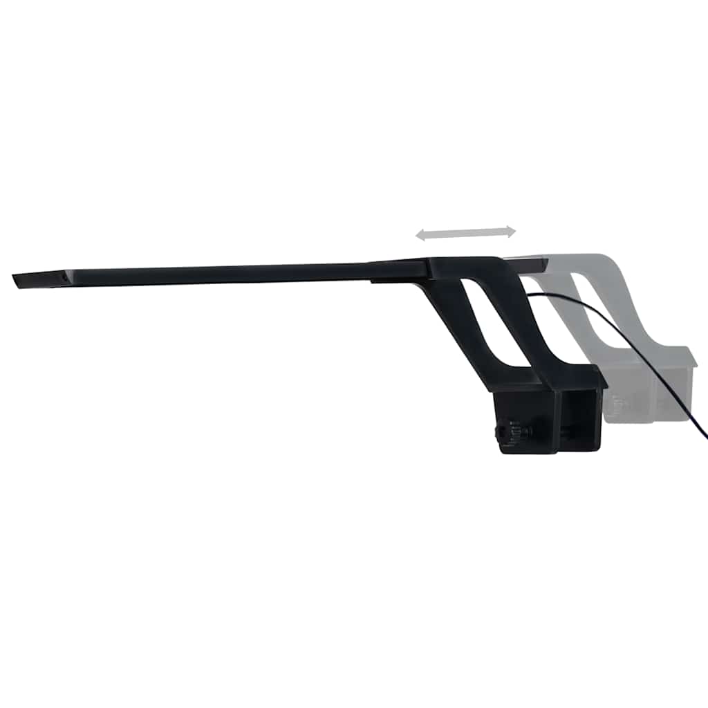 Lâmpada de aquário LED com braçadeira 35-55 cm azul e branco