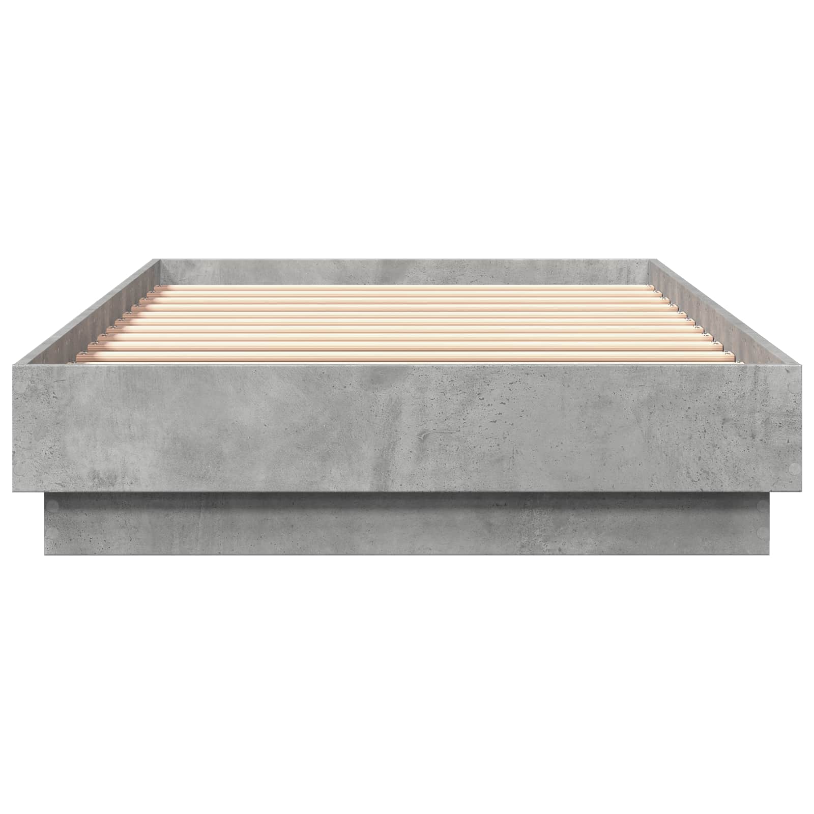 Estrado de cama cinzento cimento 80 x 200 cm