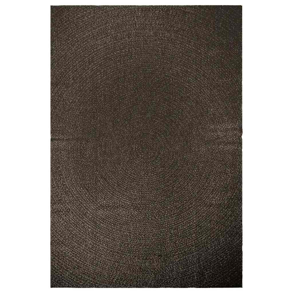 Tapete zizur antracite 200x290 cm aspeto juta interior exterior