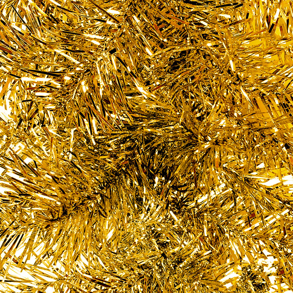 Grinalda de natal com luzes LED 20 m dourado