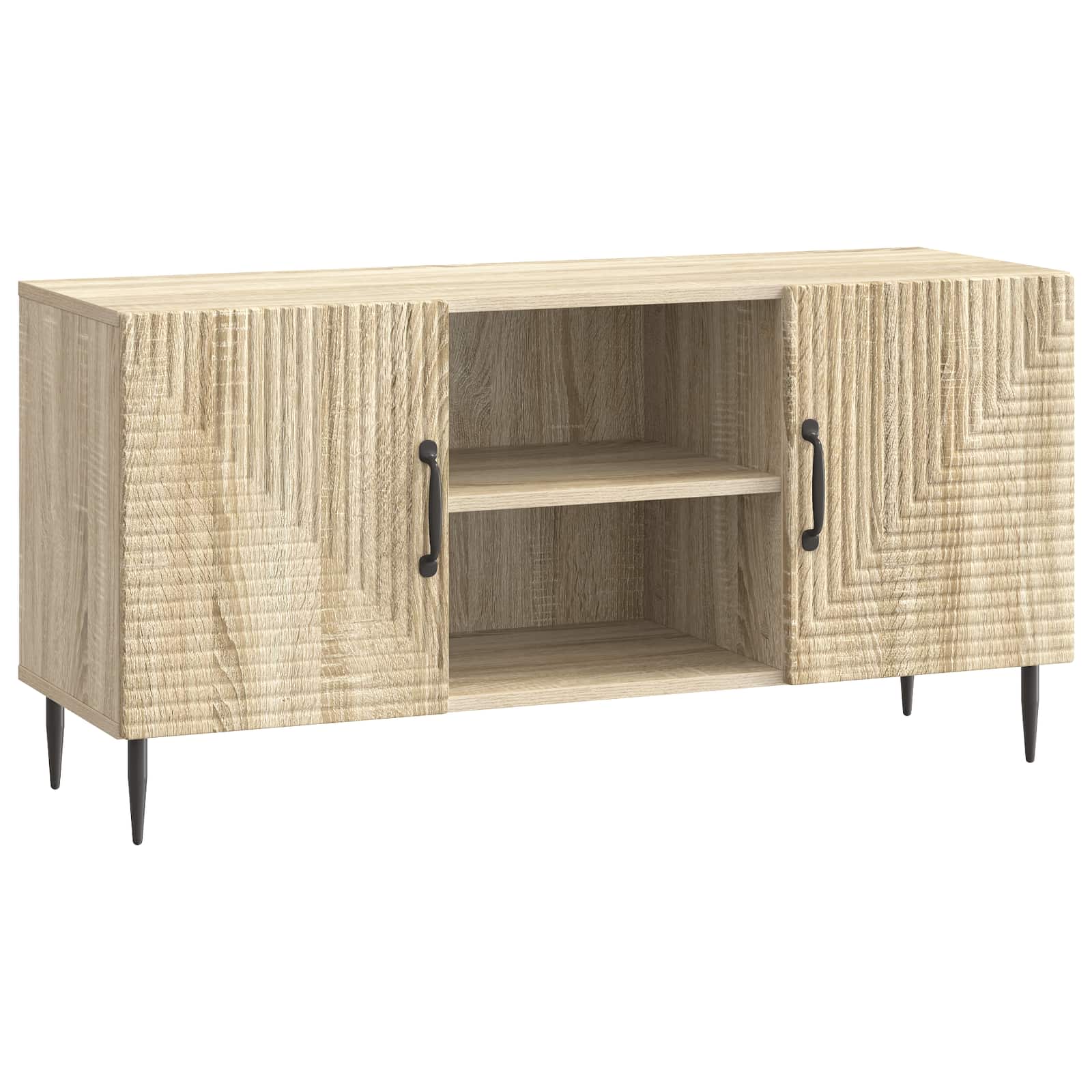 Gabinete para TV carvalho sonoma 102 x 34,5 x 50 cm