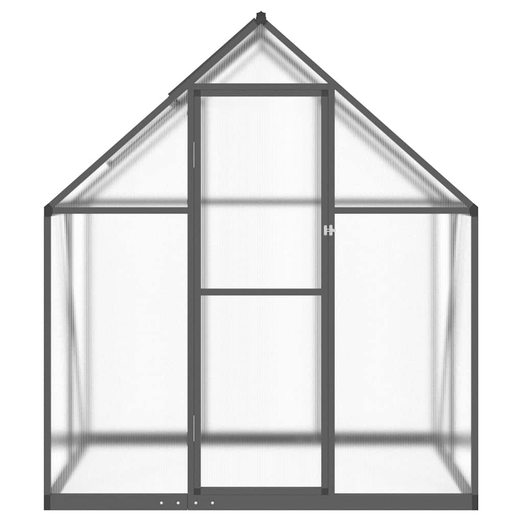 Estufa com estrutura de base 169x114x195 cm alumínio antracite