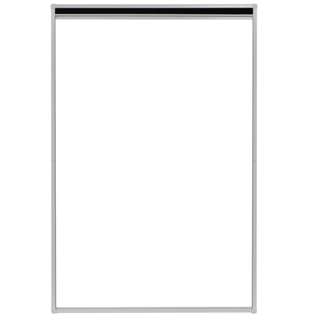 Tela anti-insetos plissada para janela alumínio 80x120 cm