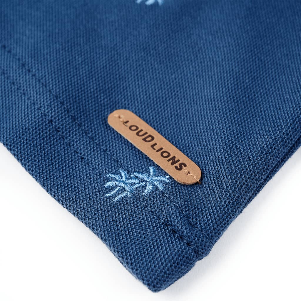 Polo para criança azul-escuro 116