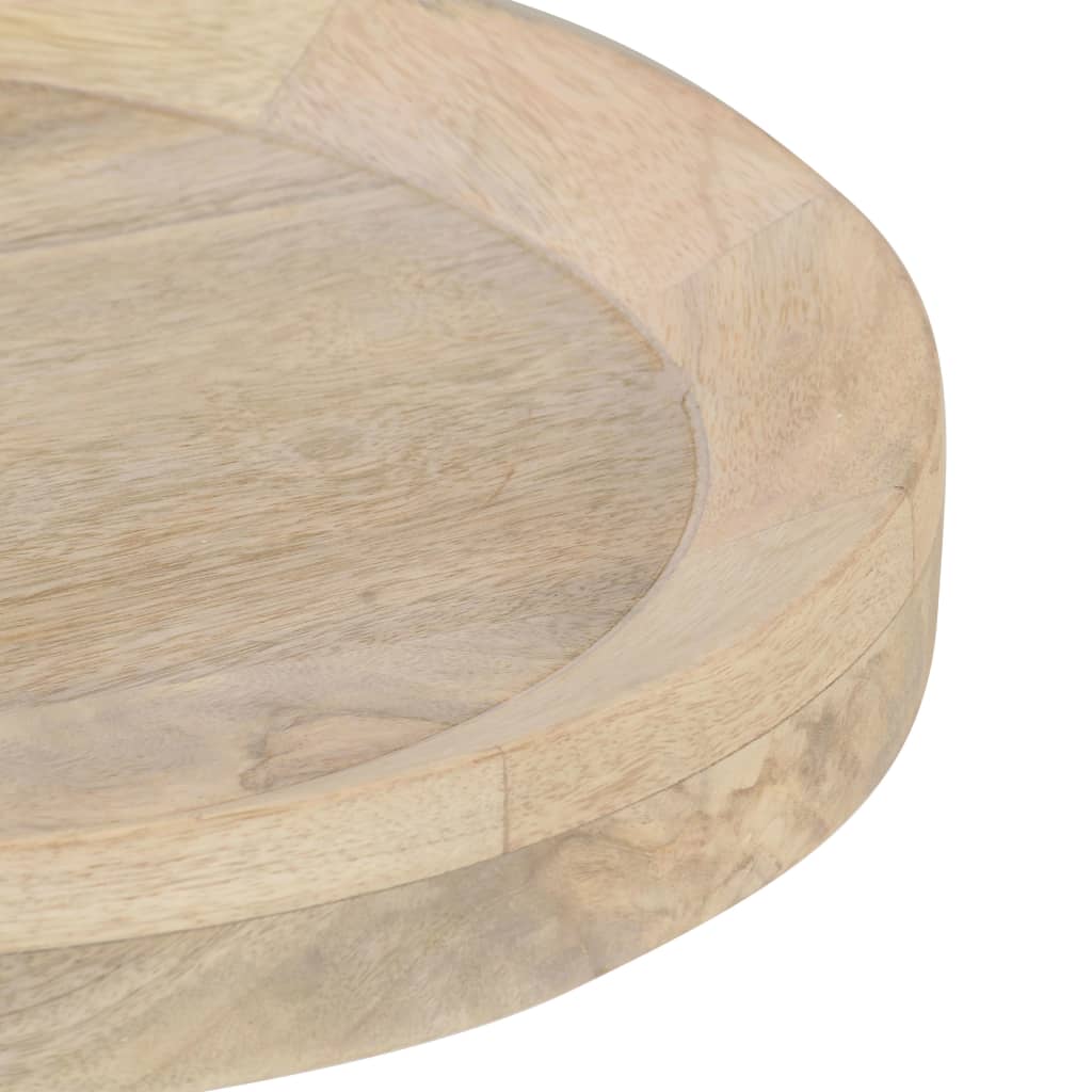 Mesa de apoio ø40x45 cm madeira de mangueira maciça