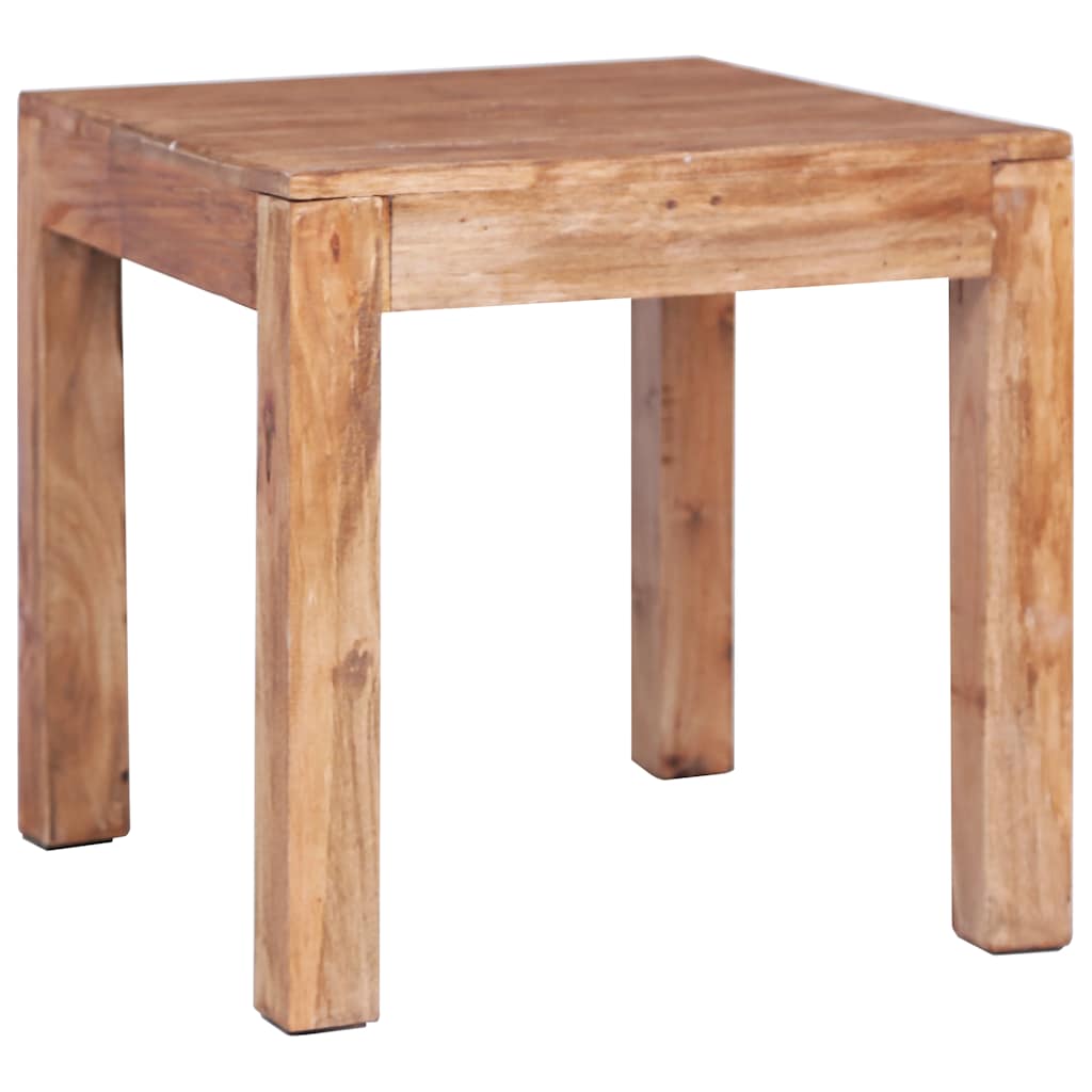 Mesa de centro 53x50x50 cm madeira de mogno maciça