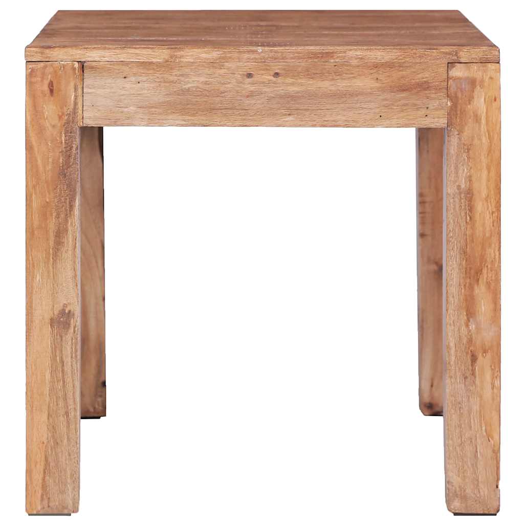 Mesa de centro 53x50x50 cm madeira de mogno maciça