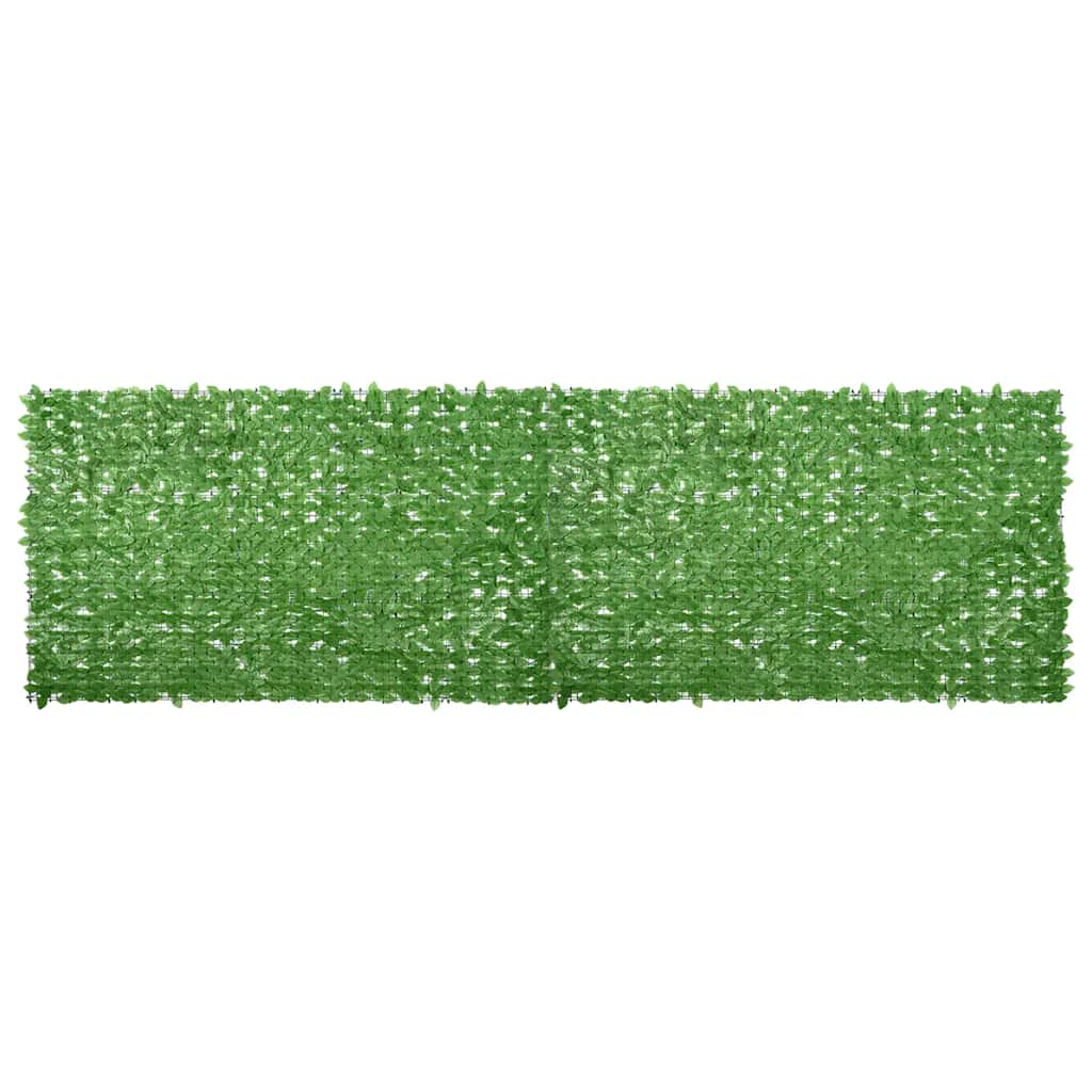 Tela de varanda com folhas verdes 500x150 cm
