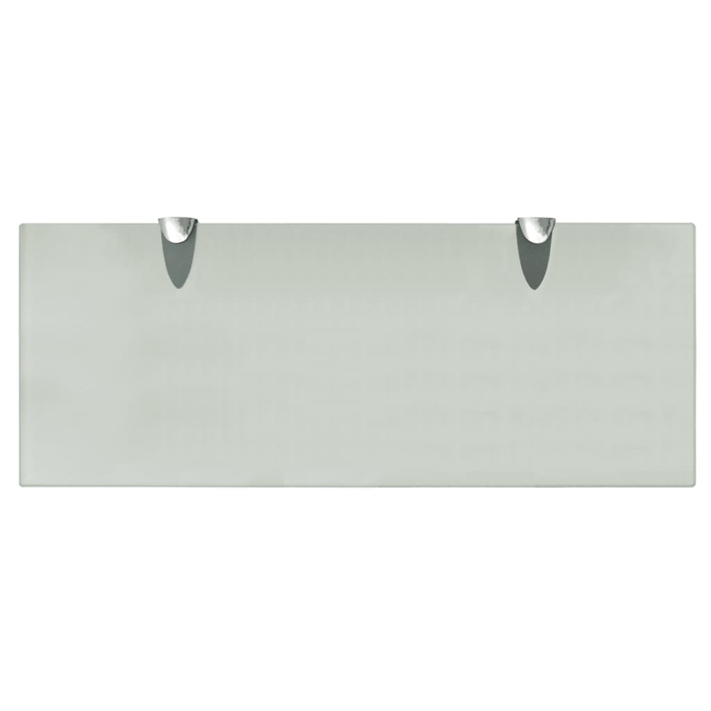 Prateleira flutuante vidro 50x20 cm 8 mm