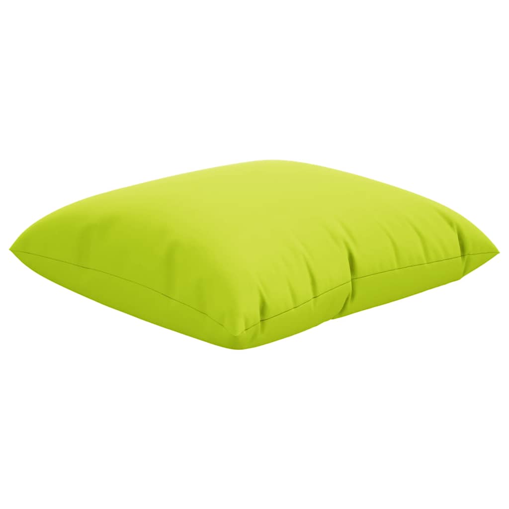 Conjunto de 4 almofadas para sofá, verde vibrante, 60x60 cm, em tecido