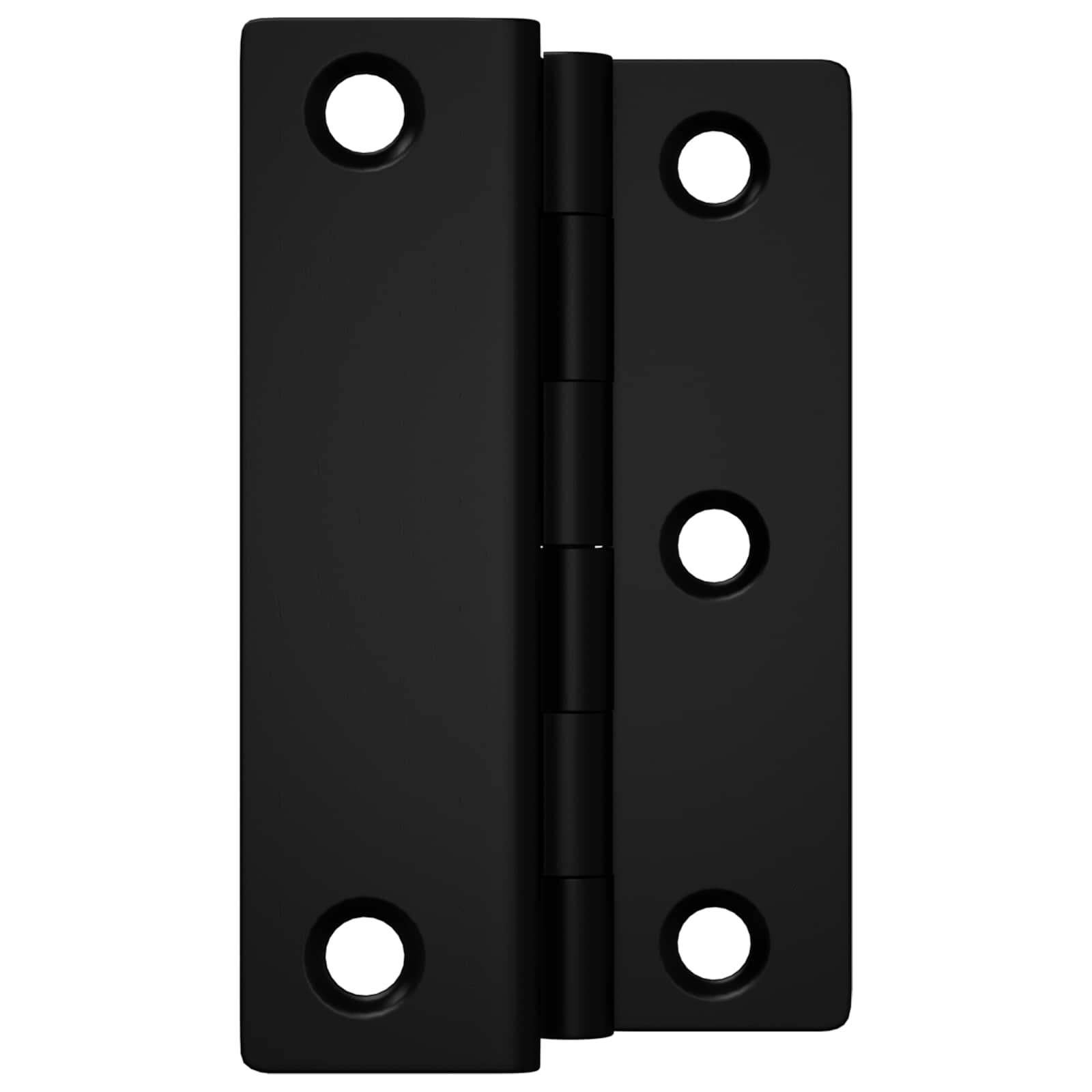 Dobradiça 537 unid. preto 38 x 17 x 60 mm ferro