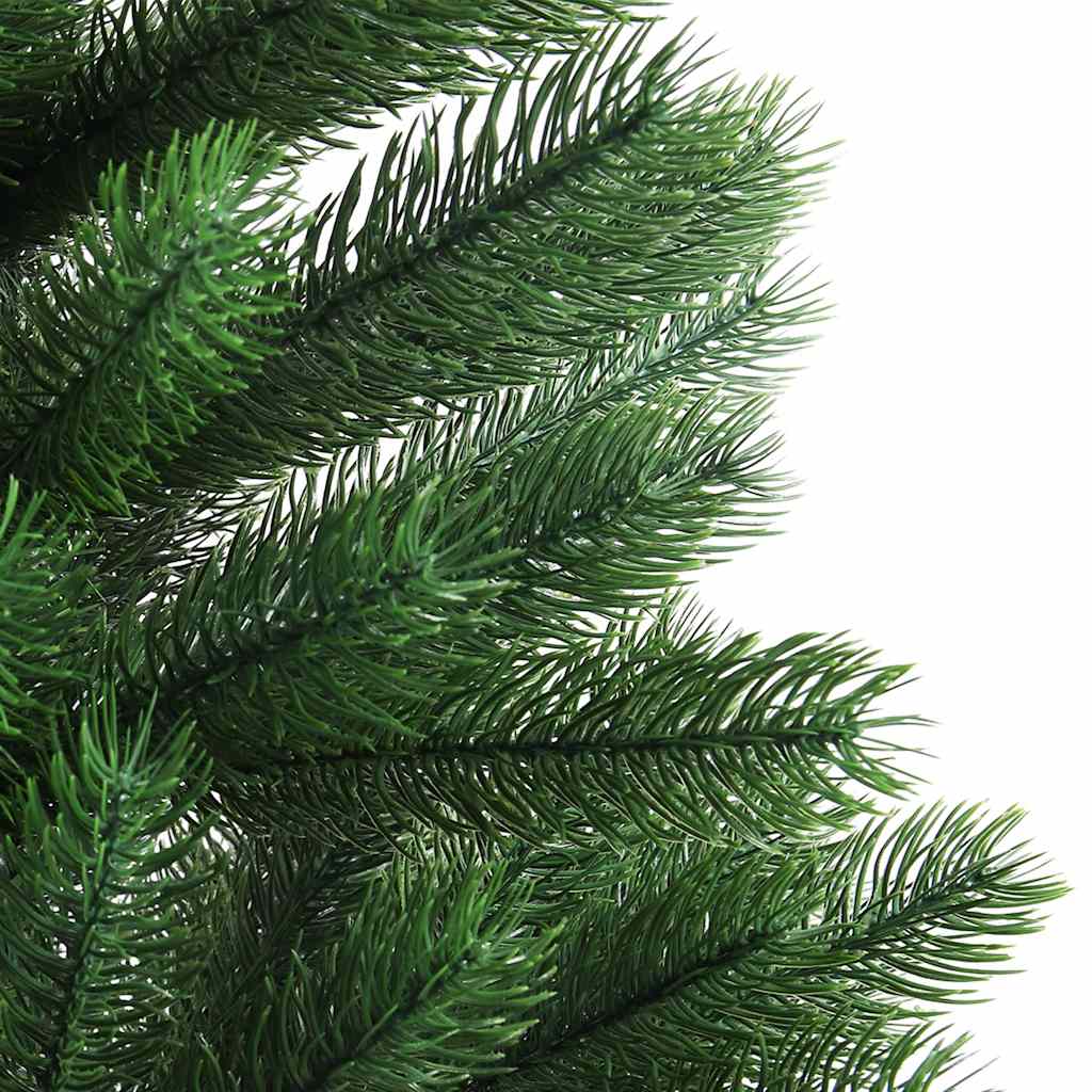 Árvore de natal artificial agulhas realistas 90 cm verde