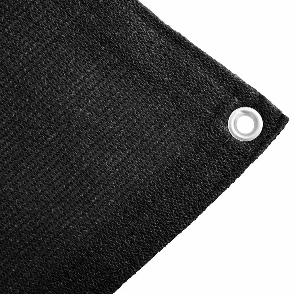 Tapete de campismo para tenda pead 400x400 cm preto