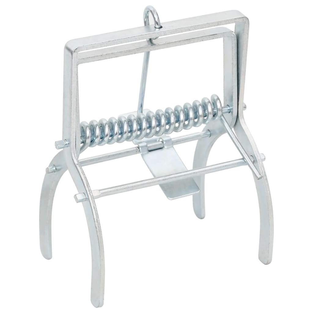 Armadilhas para toupeiras 10 pcs aço galvanizado prateado