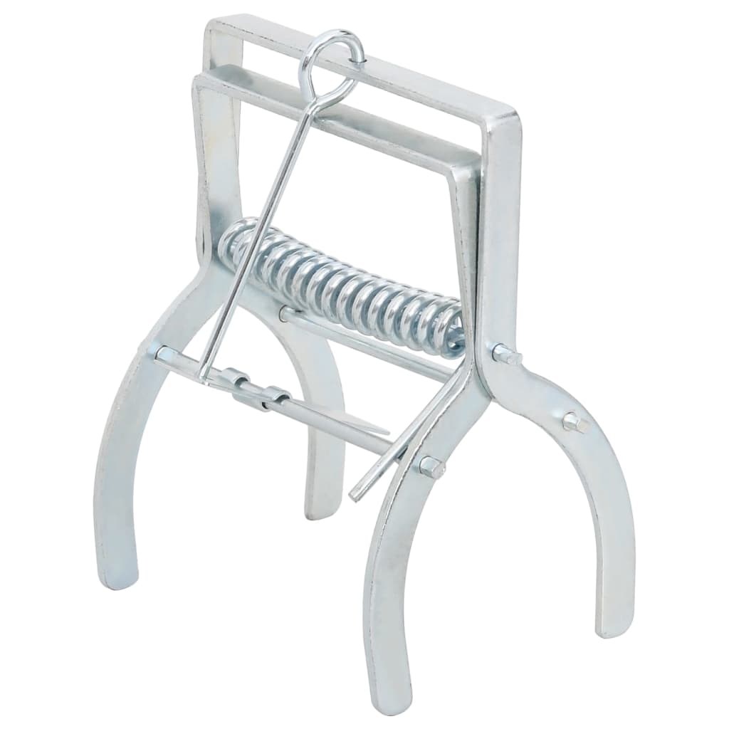 Armadilhas para toupeiras 10 pcs aço galvanizado prateado