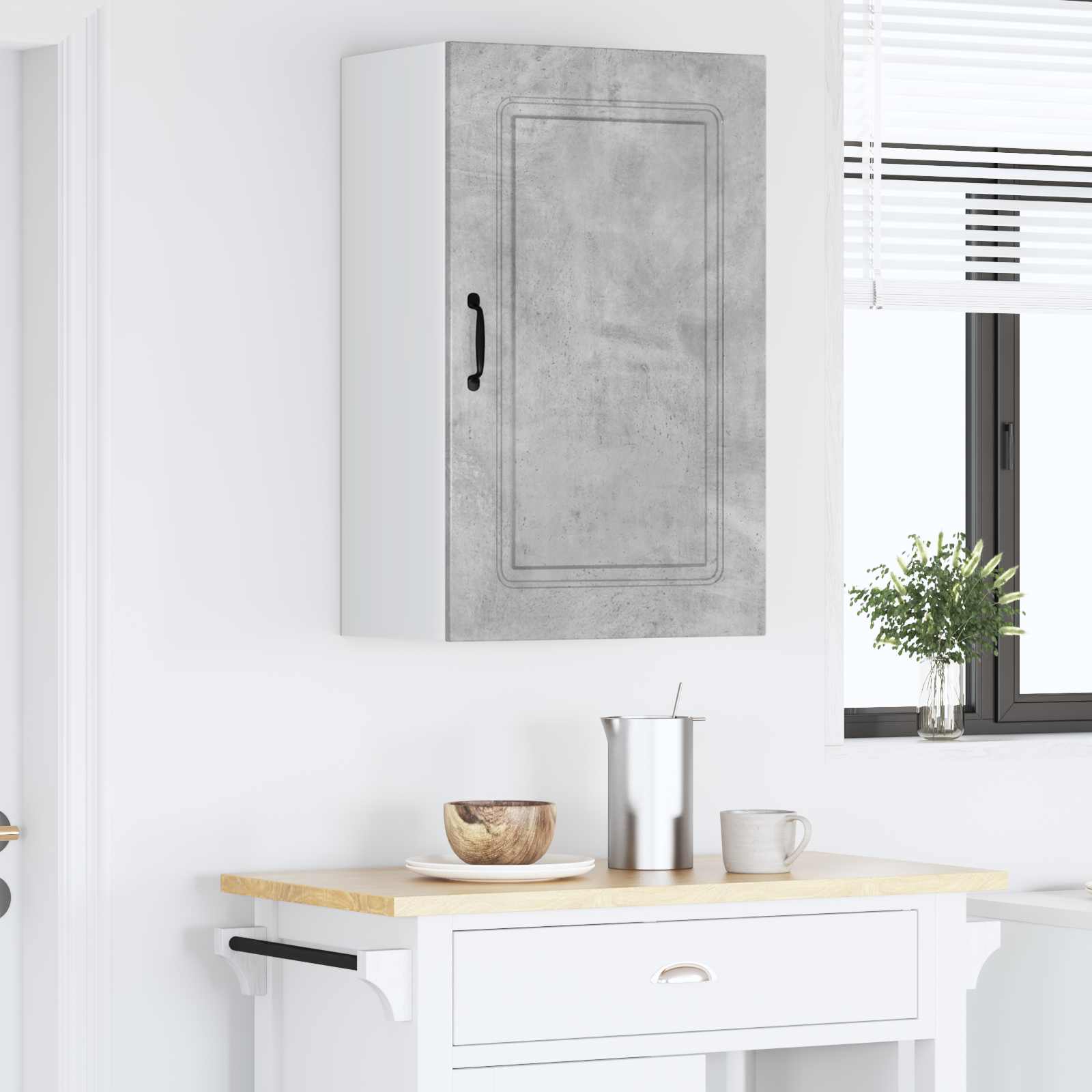 Painel de lava-louça kalmar cinzento 50 x 31 x 80 cm