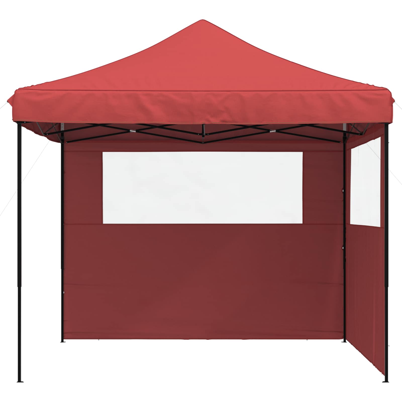 Tenda de festa borgonha 292 x 292 x 315 cm tecido oxford