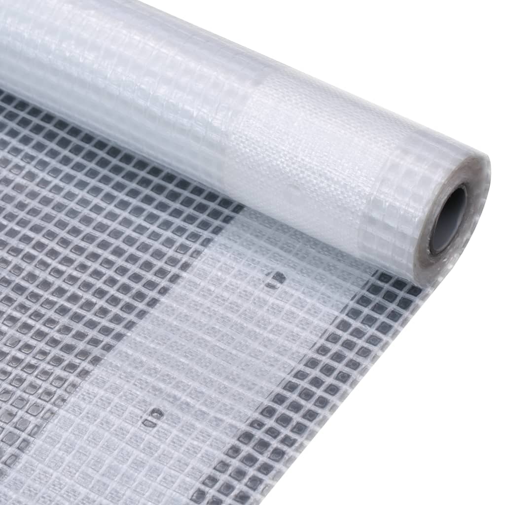 Lona em tecido imitação de gaze 260 g/m² 4x6 m branco