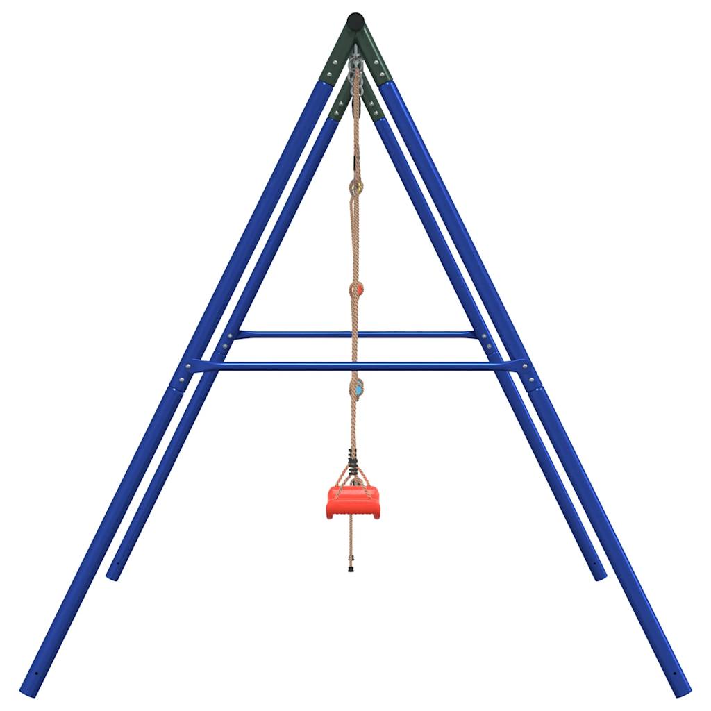 Conjunto de baloiço para exterior com um baloiço e escada
