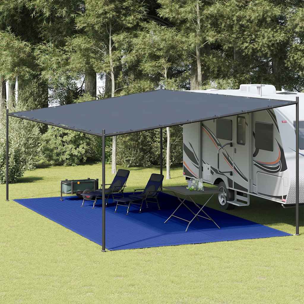 Tapete de campismo para tenda pead 400x700 cm azul