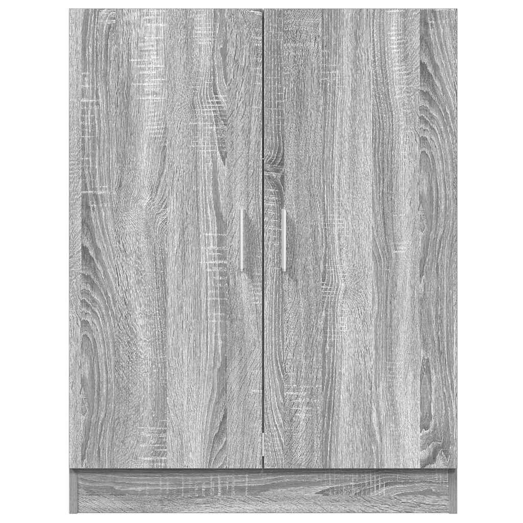 Armário máquina de lavar roupa 71x71,5x91,5 cm sonoma cinza