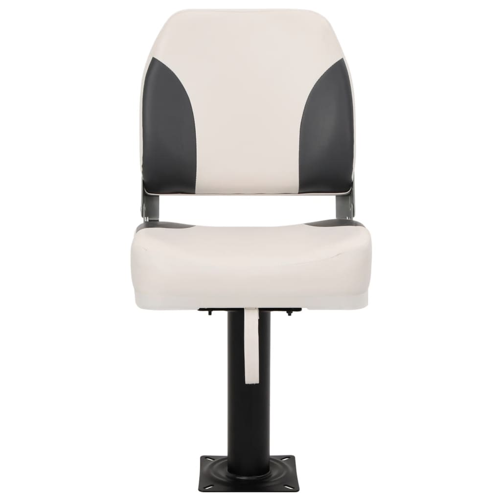 Assentos de barco 2 pcs com pedestal rotativo a 360°
