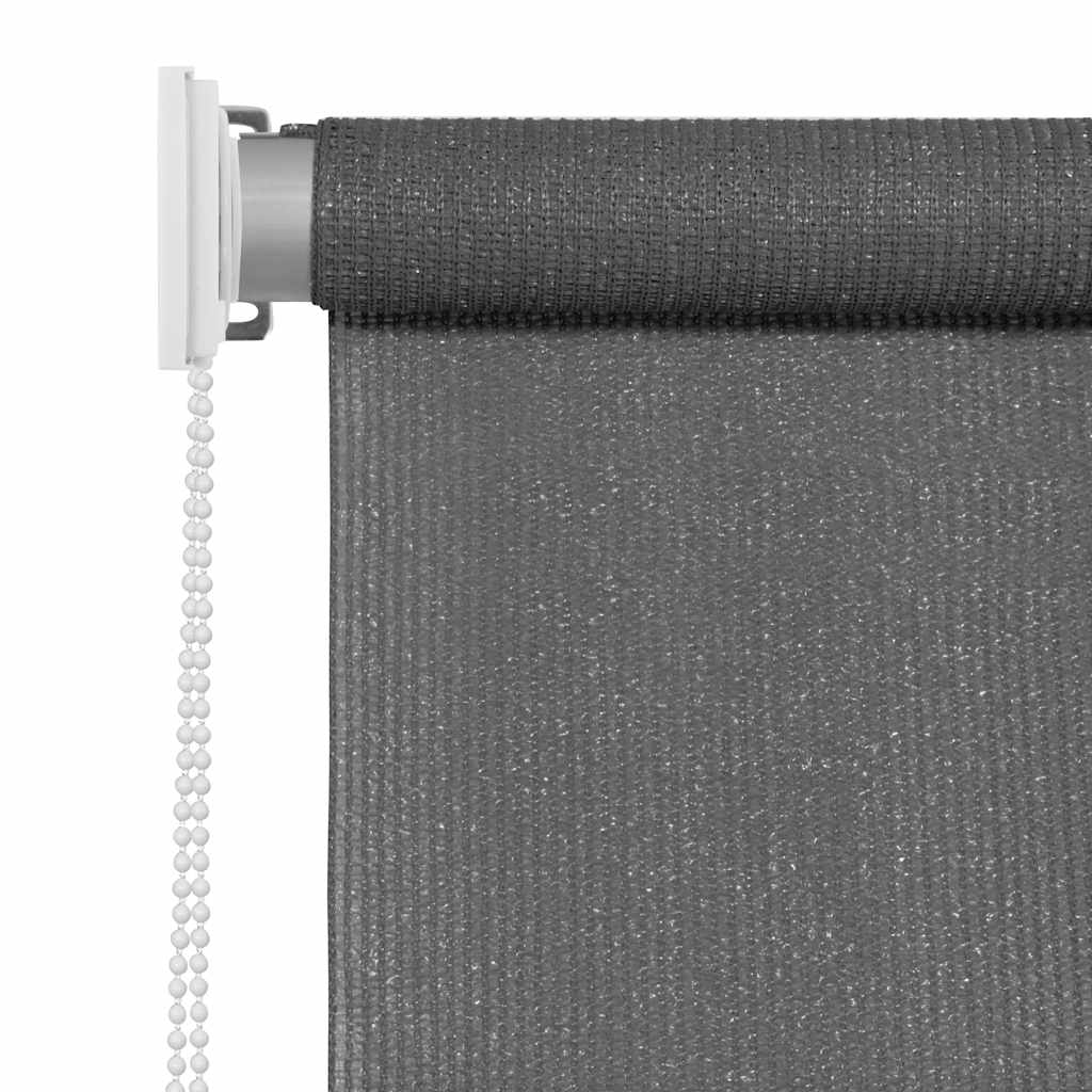 Estore de rolo para exterior 165 (l) x 140 (a) cm antracite