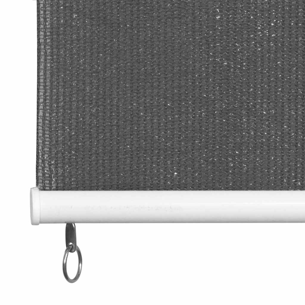 Estore de rolo para exterior 165 (l) x 140 (a) cm antracite