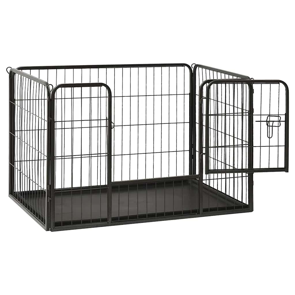 Parque para cãezinhos 91,5x59x61 cm aço