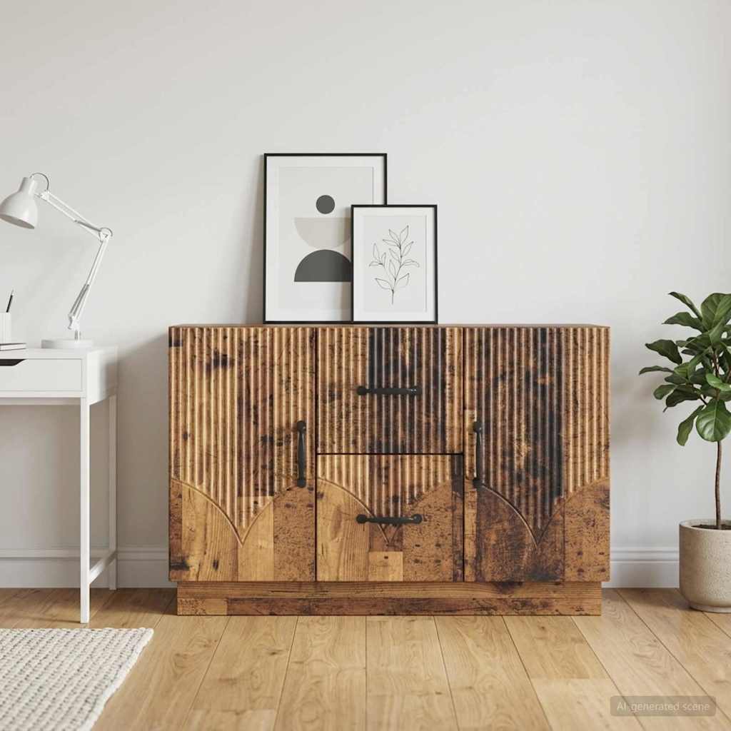 Buffet madeira antiga 89 x 34,5 x 57 cm derivados de madeira
