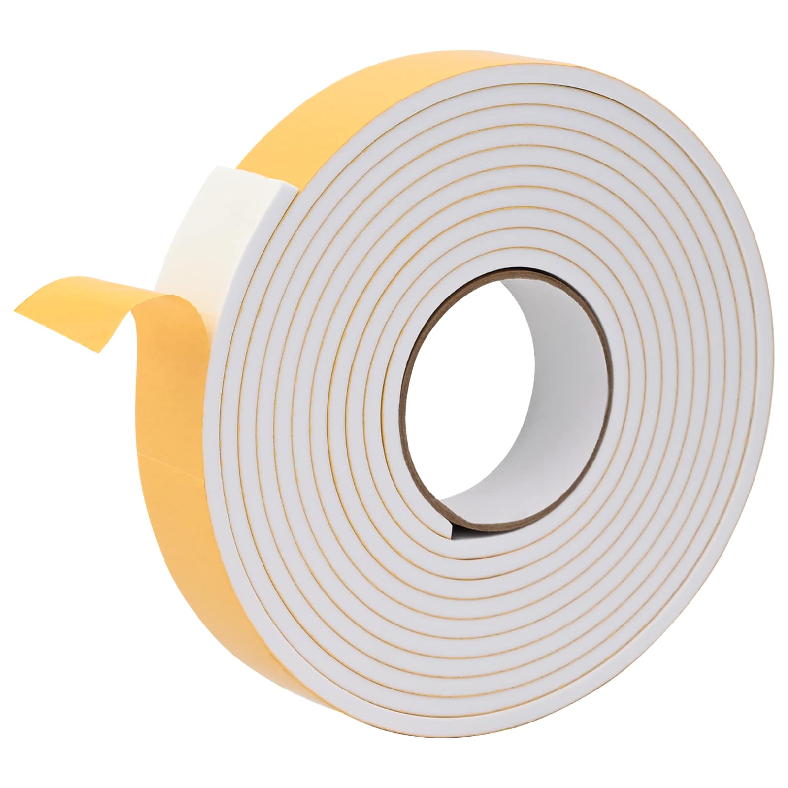 Fita de espuma autoadesiva 10 unid. branco 30mm x 5m espuma cr