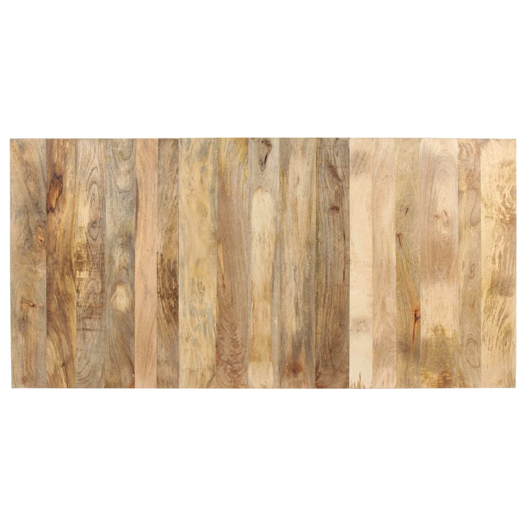 Mesa de jantar 180x90x76 cm madeira de mangueira maciça