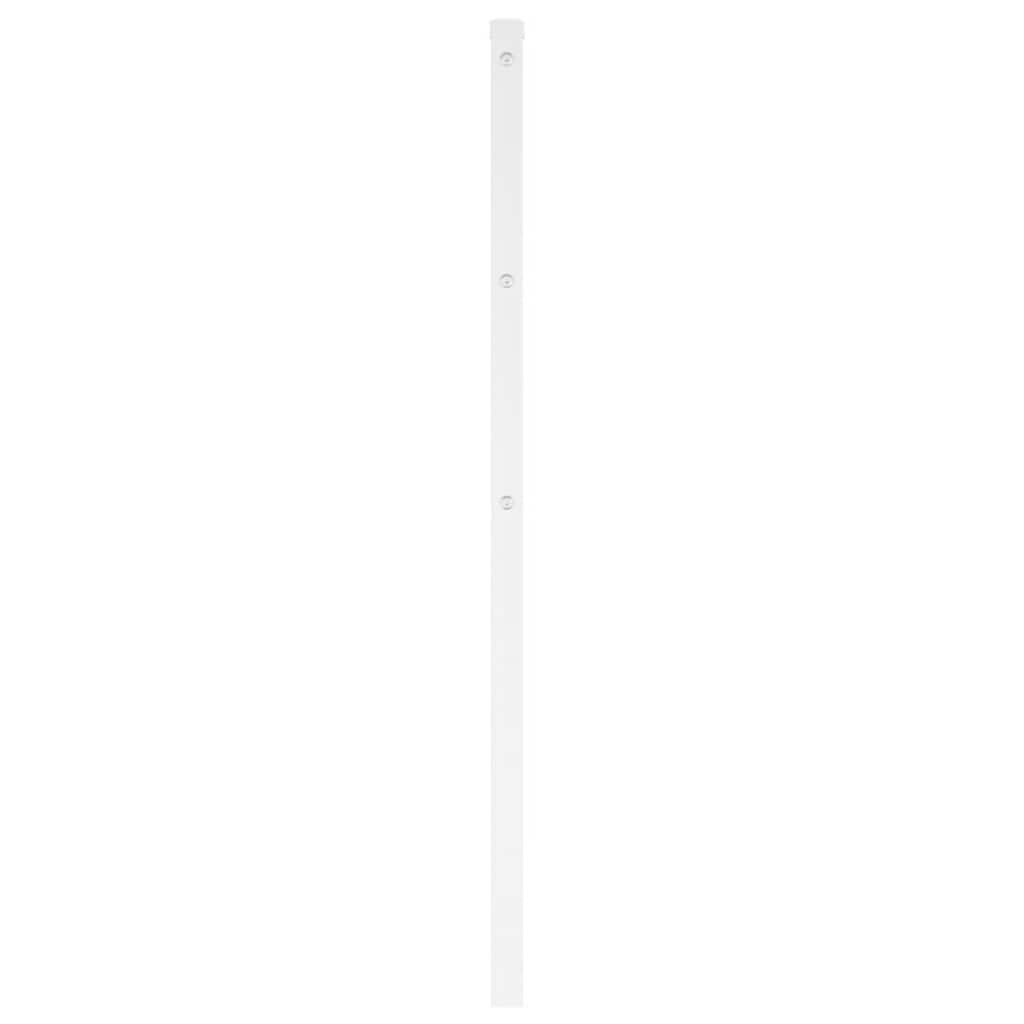 Cabeceira de substituição 100 cm metal branco