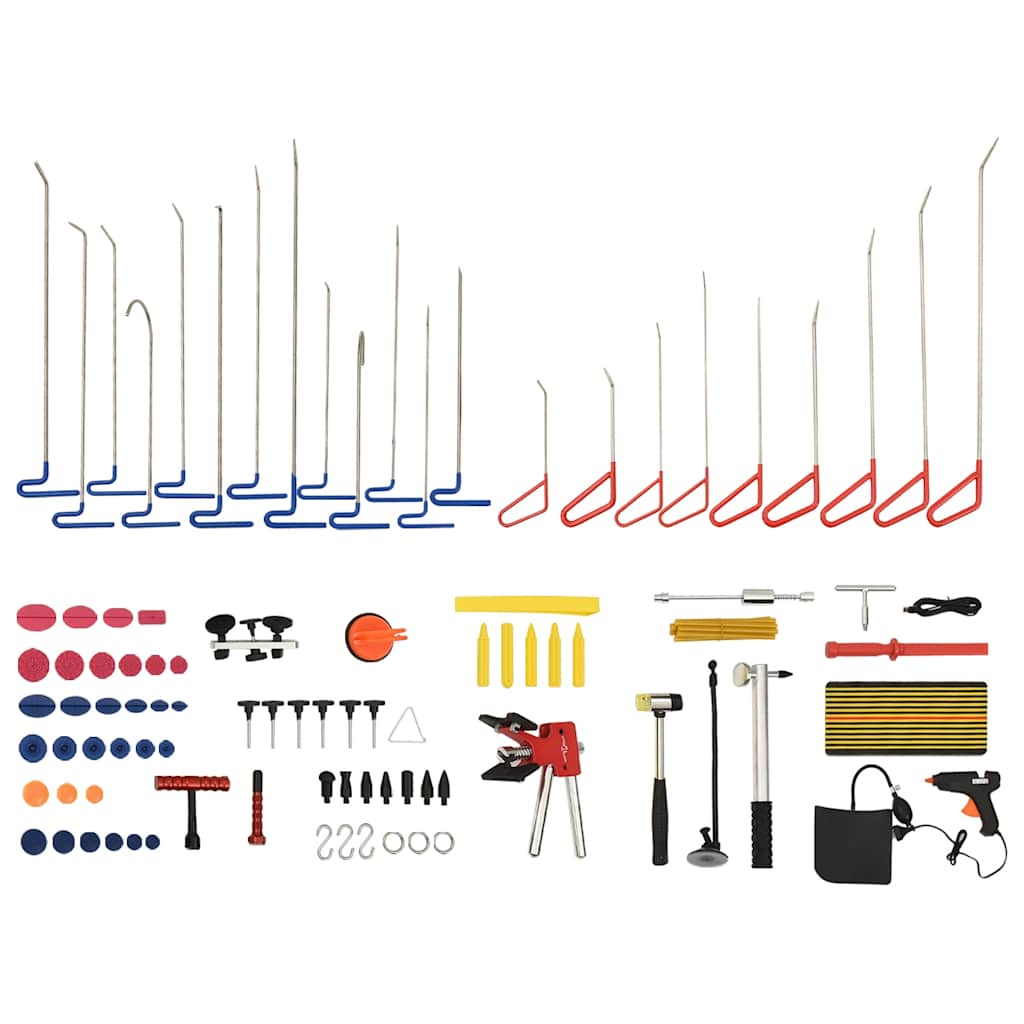 89 Pcs conjunto ferramentas reparação de mossas sem repintura