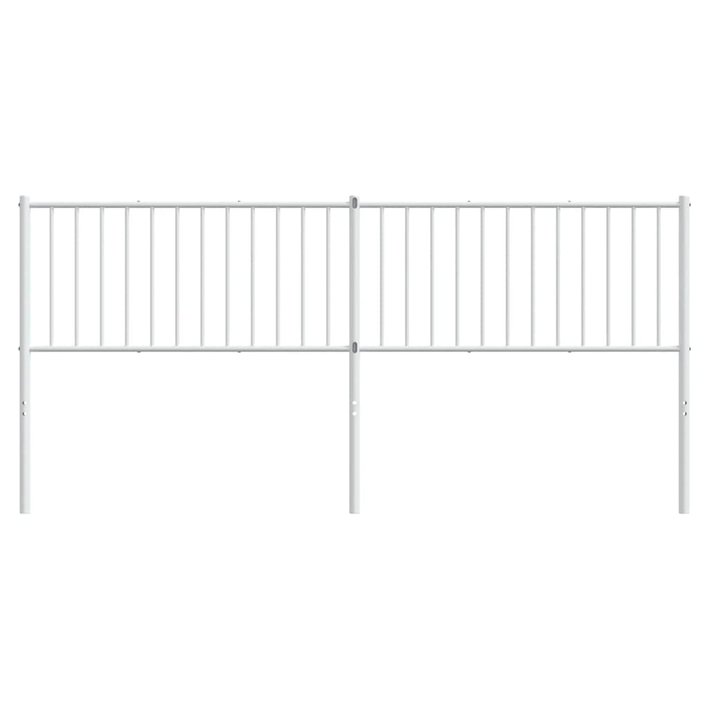 Cabeceira de substituição 193 cm metal branco