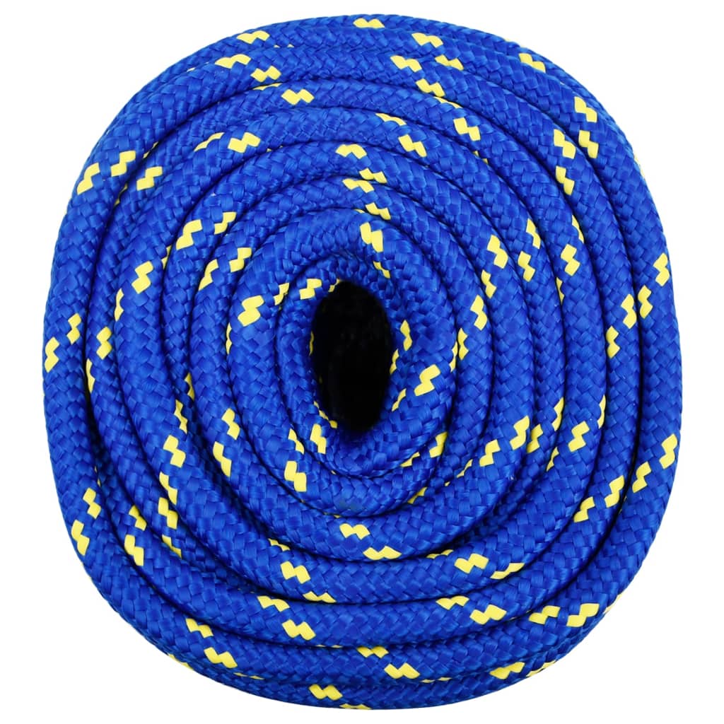 Corda de barco 16 mm 25 m polipropileno azul