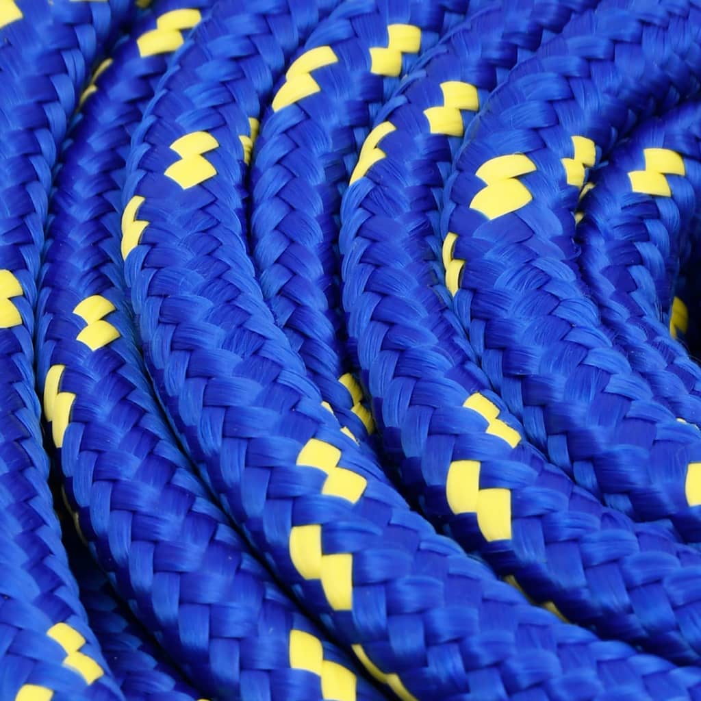 Corda de barco 16 mm 25 m polipropileno azul
