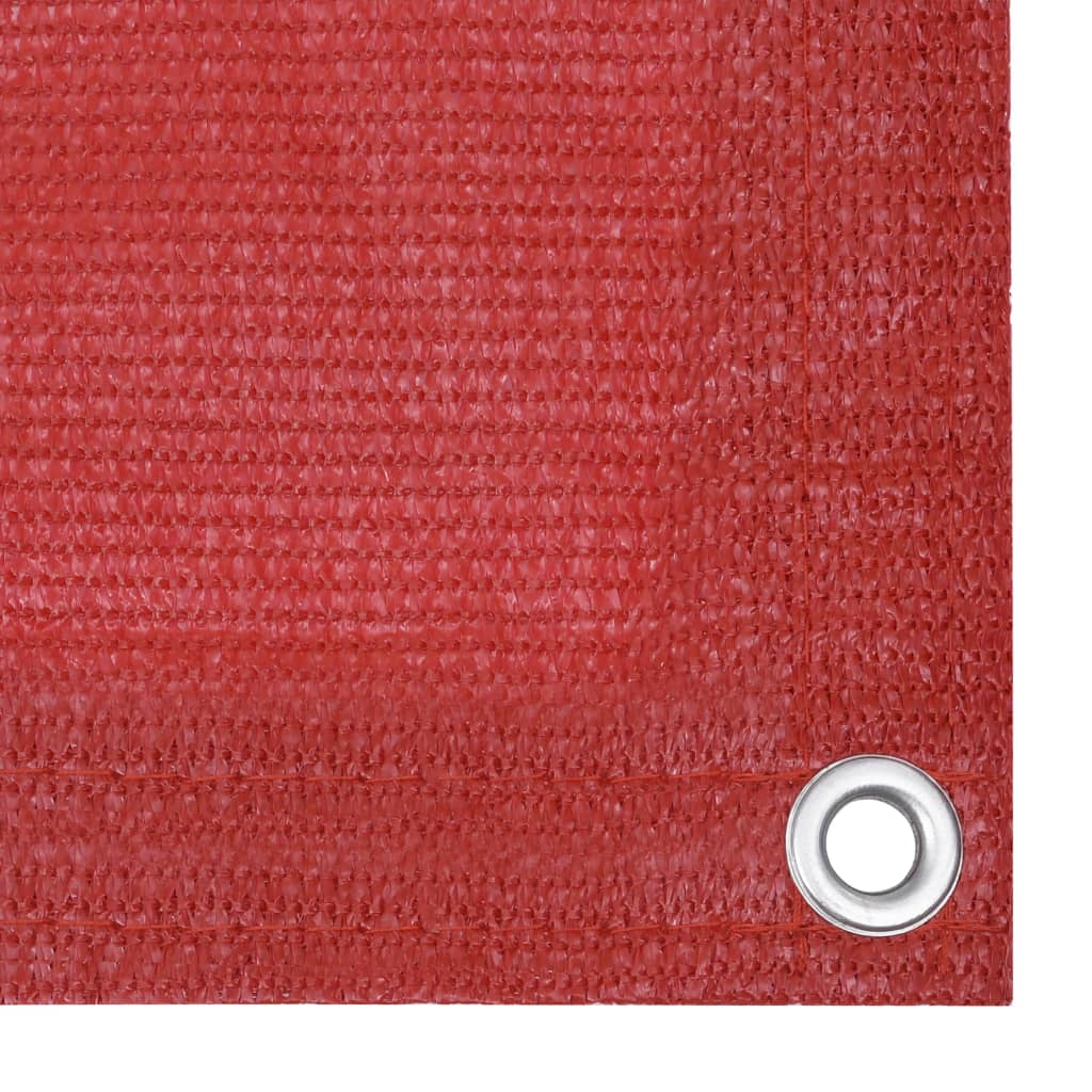 Tela de varanda 75x500 cm pead vermelho