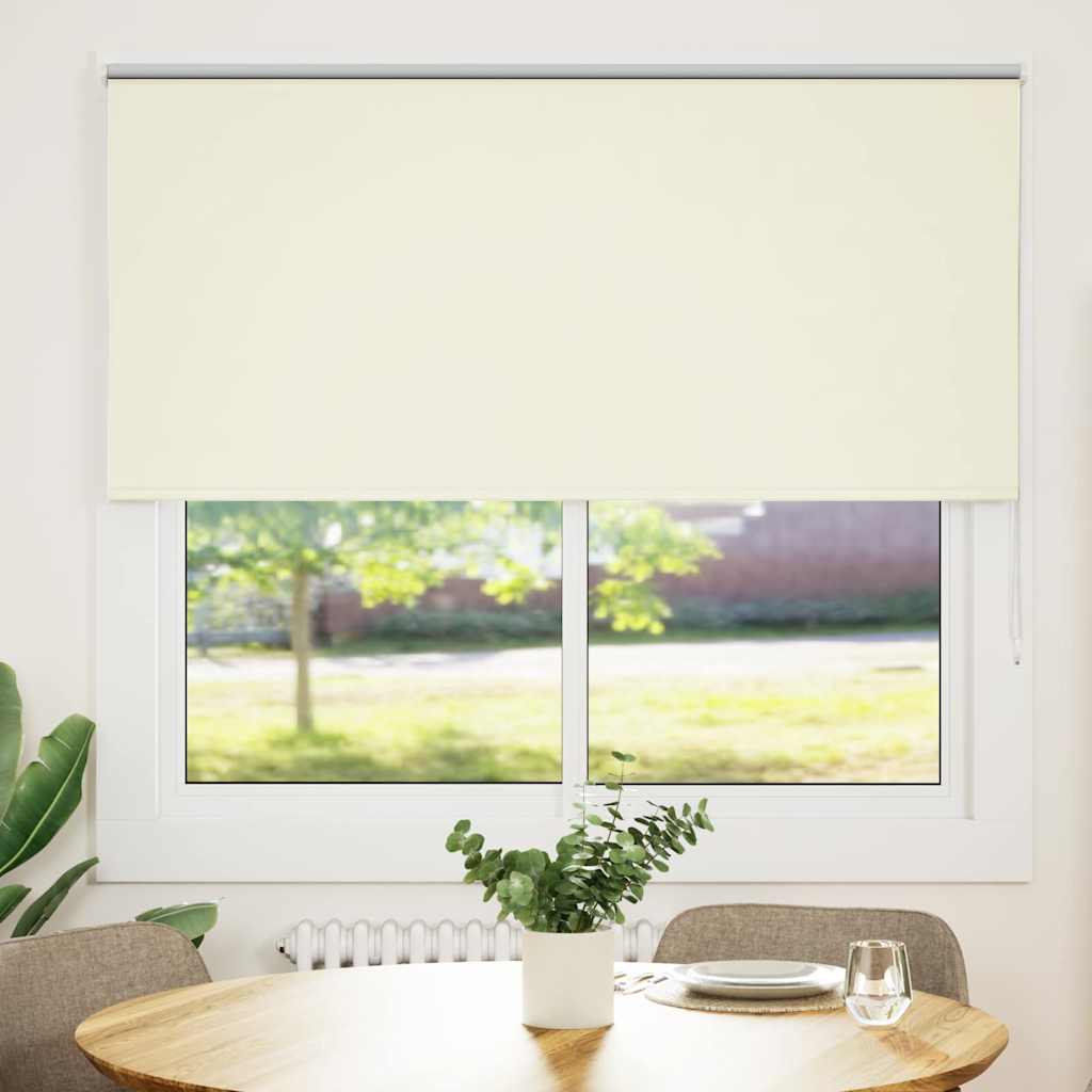 Persiana de enrolar 150x130 cm largura tecido 146,6cm poliéster