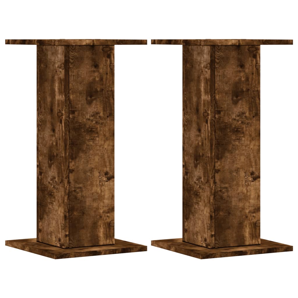 Suportes p/ plantas 2 pcs 30x30x60 cm derivados de madeira
