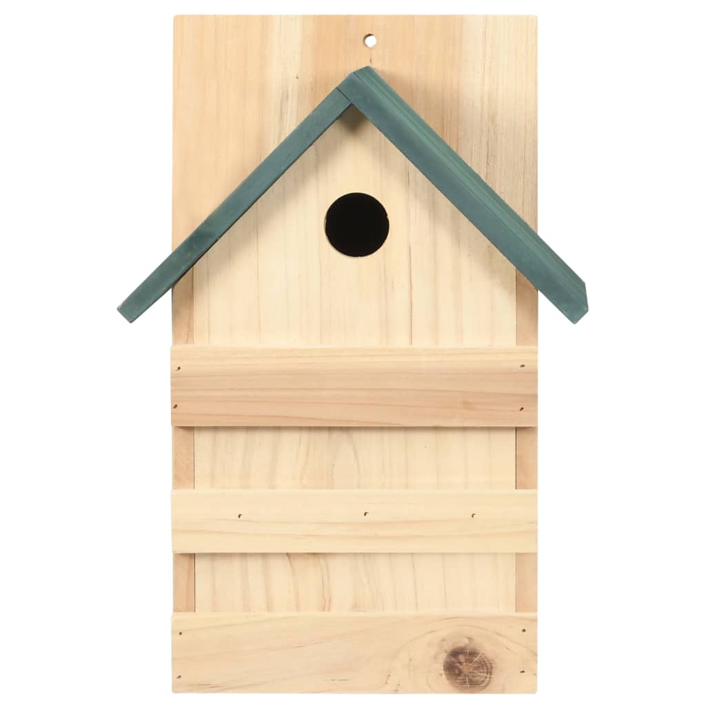 Casas para pássaros 4 pcs 23x19x33 cm madeira de abeto