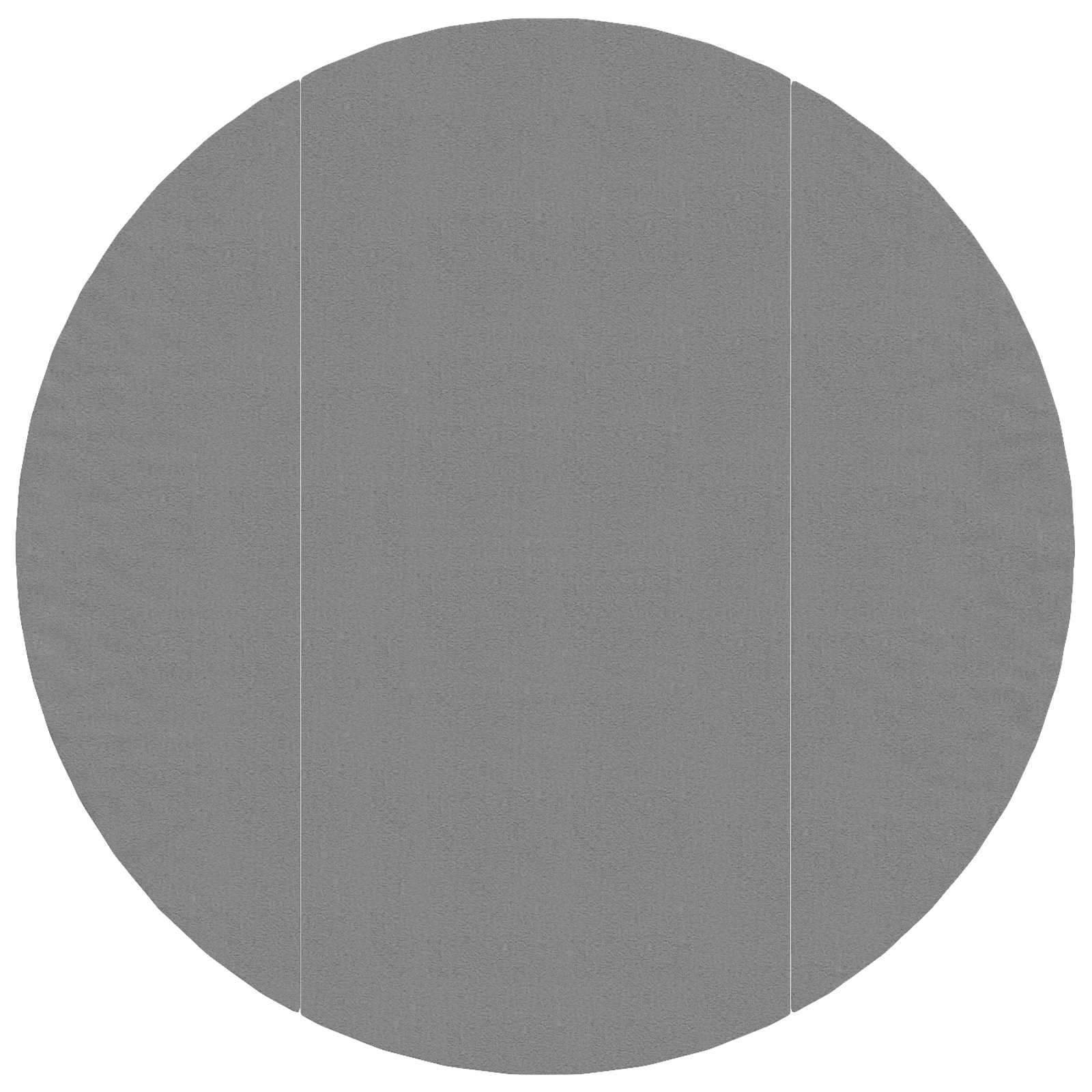 Pano para chão de piscinas ø306 cm poliéster geotêxtil cinza