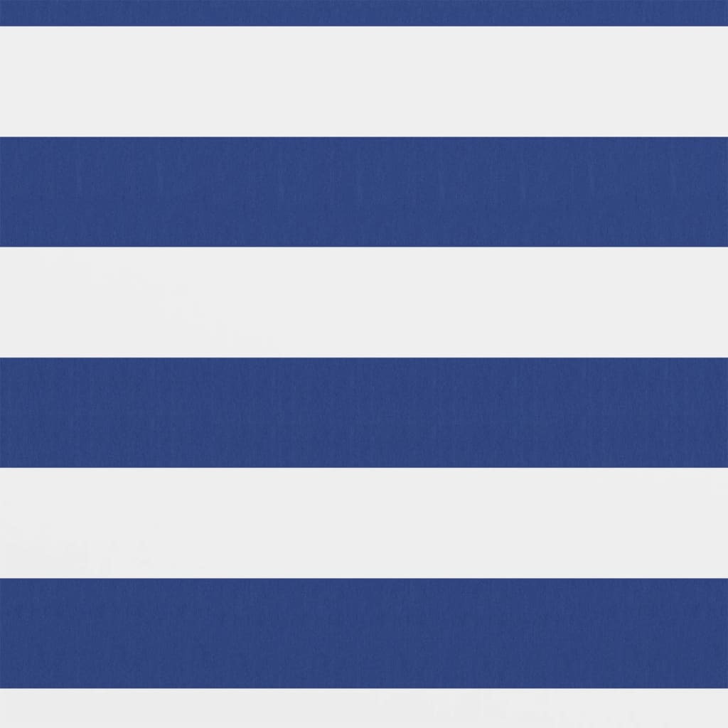 Tela de varanda 120x400 cm tecido oxford branco e azul