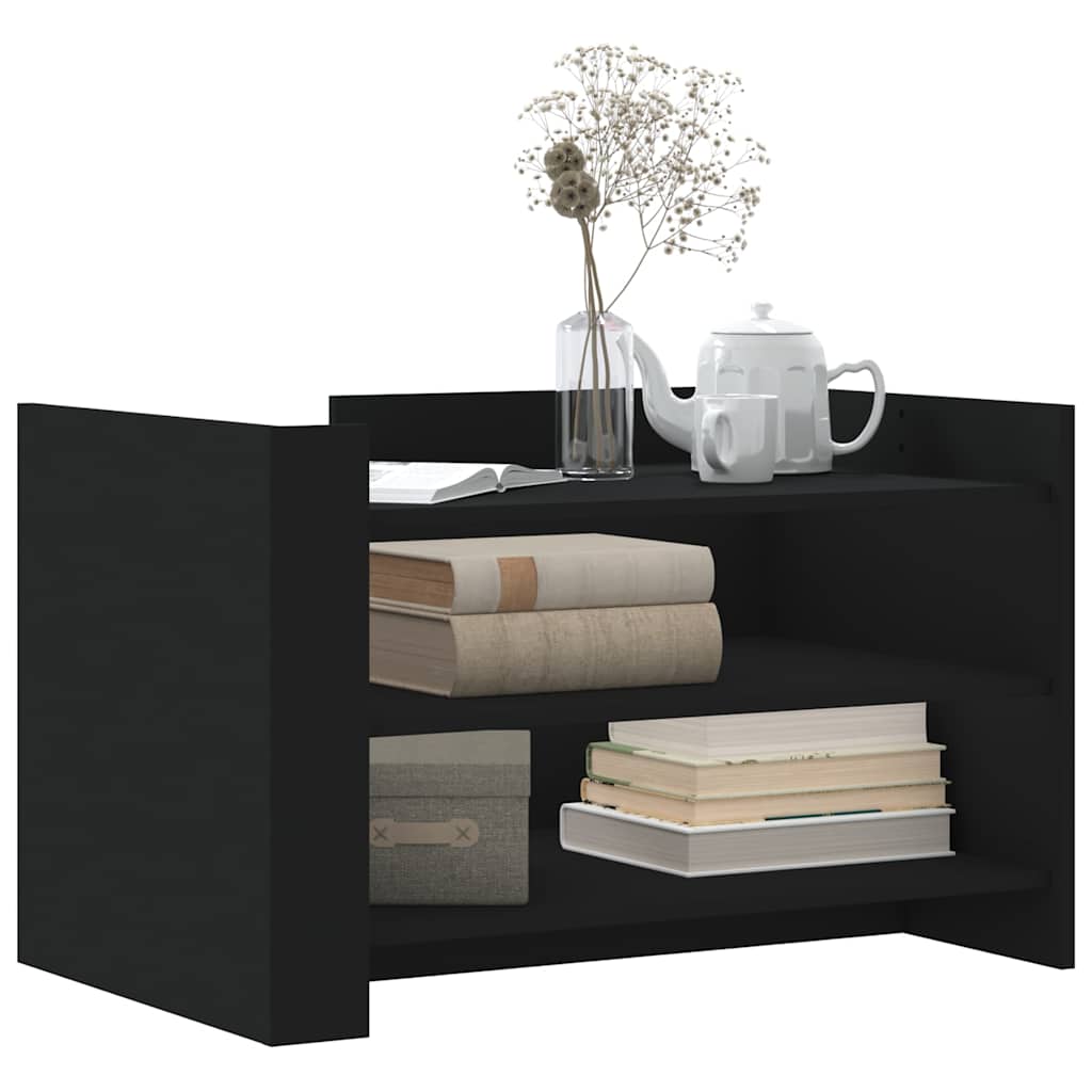 Mesa de centro 80x50x50 cm derivados de madeira preto