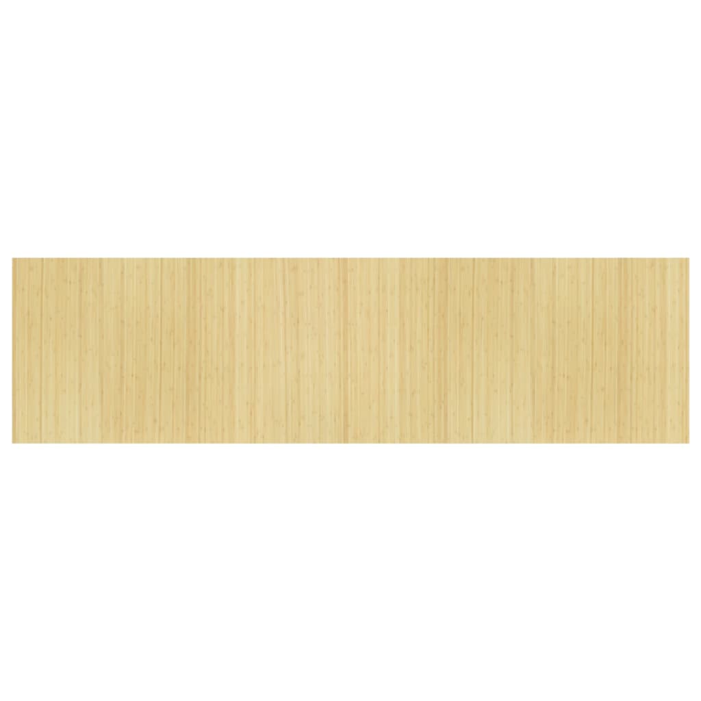Divisória largura 600 cm altura 165 cm bambu cor natural clara
