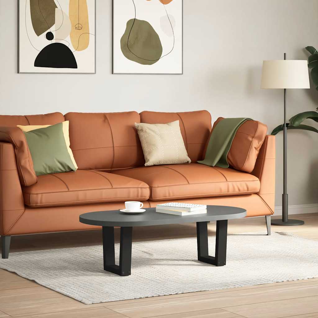 Pés para mesa de centro em v, 2 peças, preto, 40x(30-31,3) cm, aço