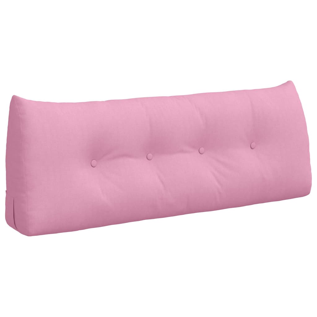 Travesseiro para costas rosa 120 x 24 x 50 cm tecido
