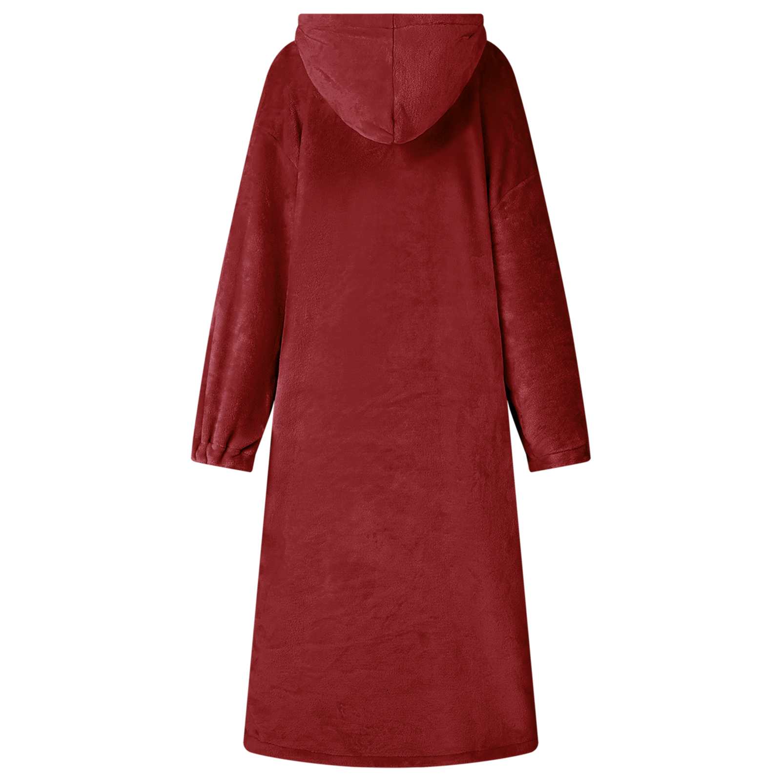 Sweatshirt manta vermelho bordeaux l flanela