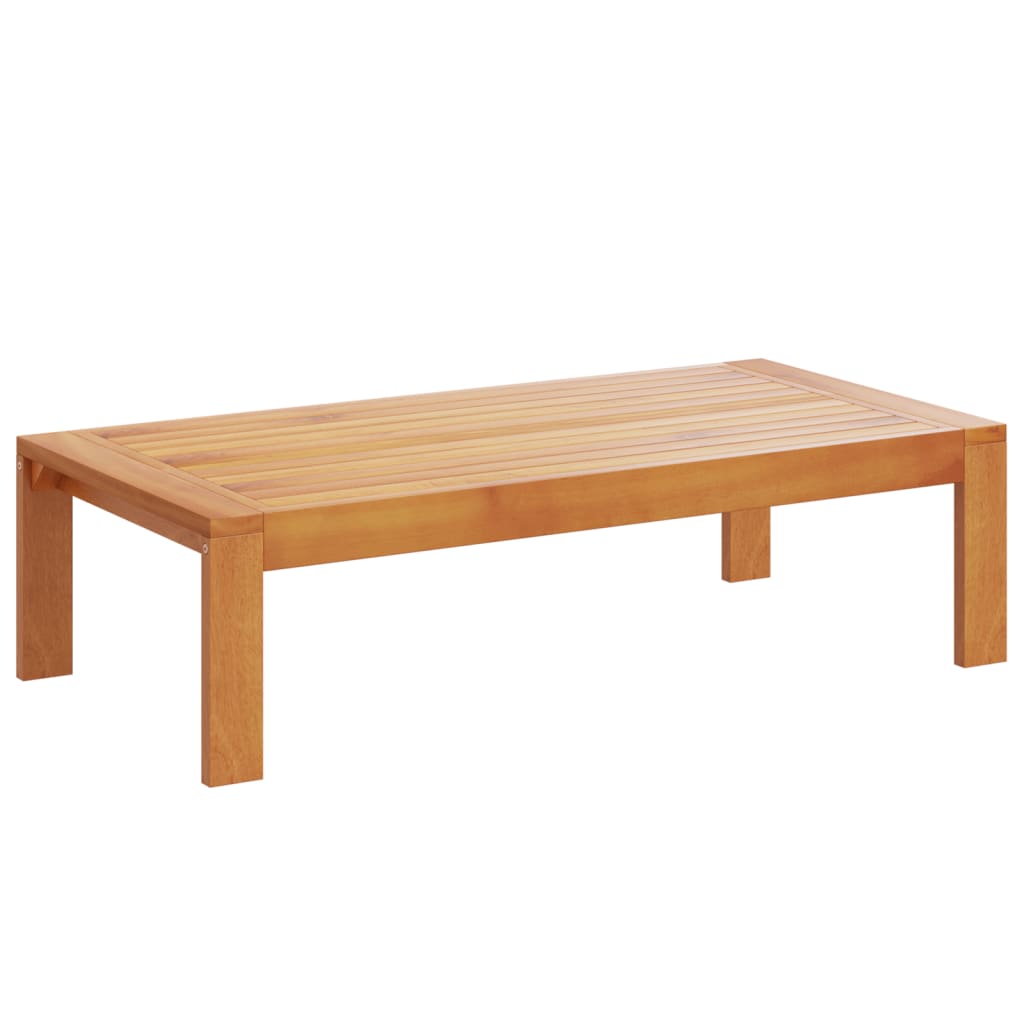 3 Pcs conjunto de sofás de jardim com almofadões acácia maciça